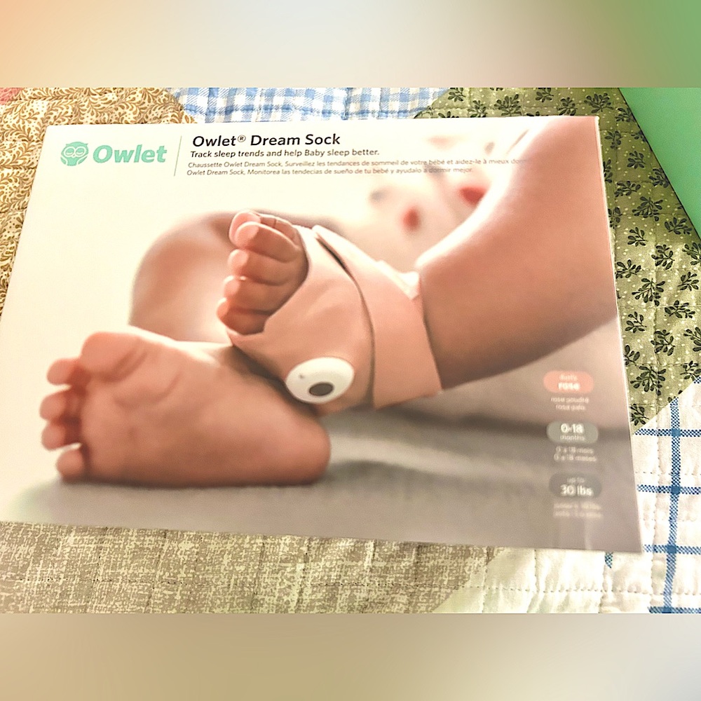Owlet dream sock